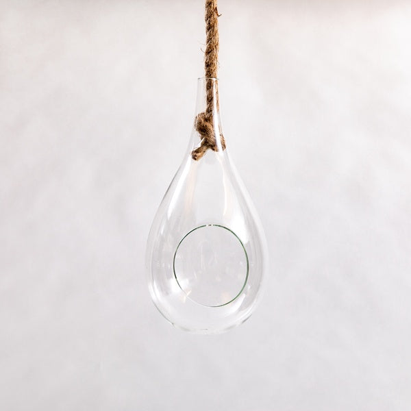 ***Teardrop Hanging Terrarium 5.9"x32.7"
