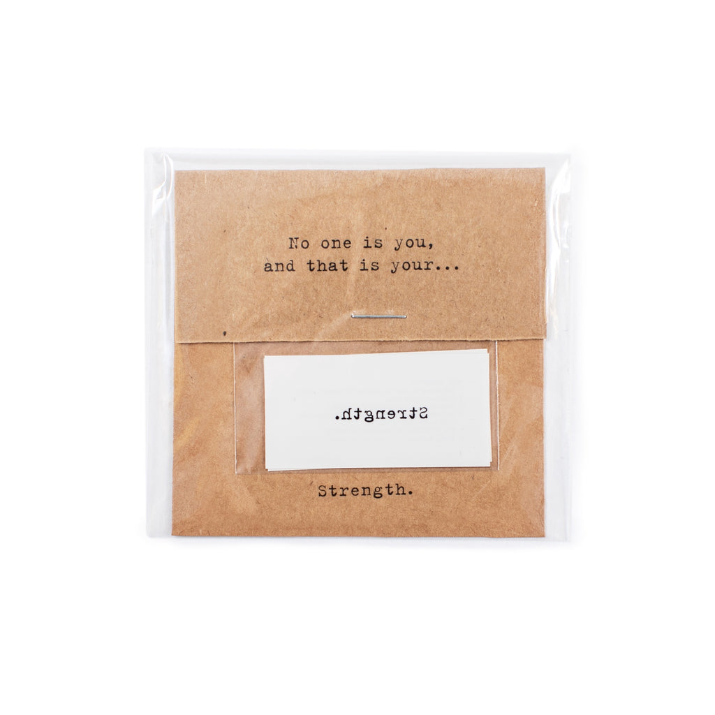 Strength. Temporary Tattoo - 2 Pack