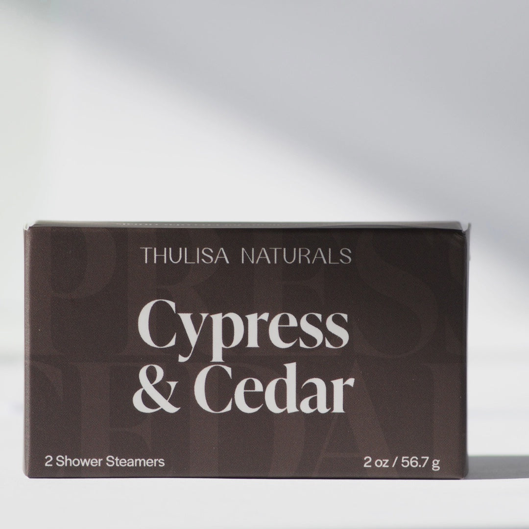 Cedar-Cypress Shower Steamer