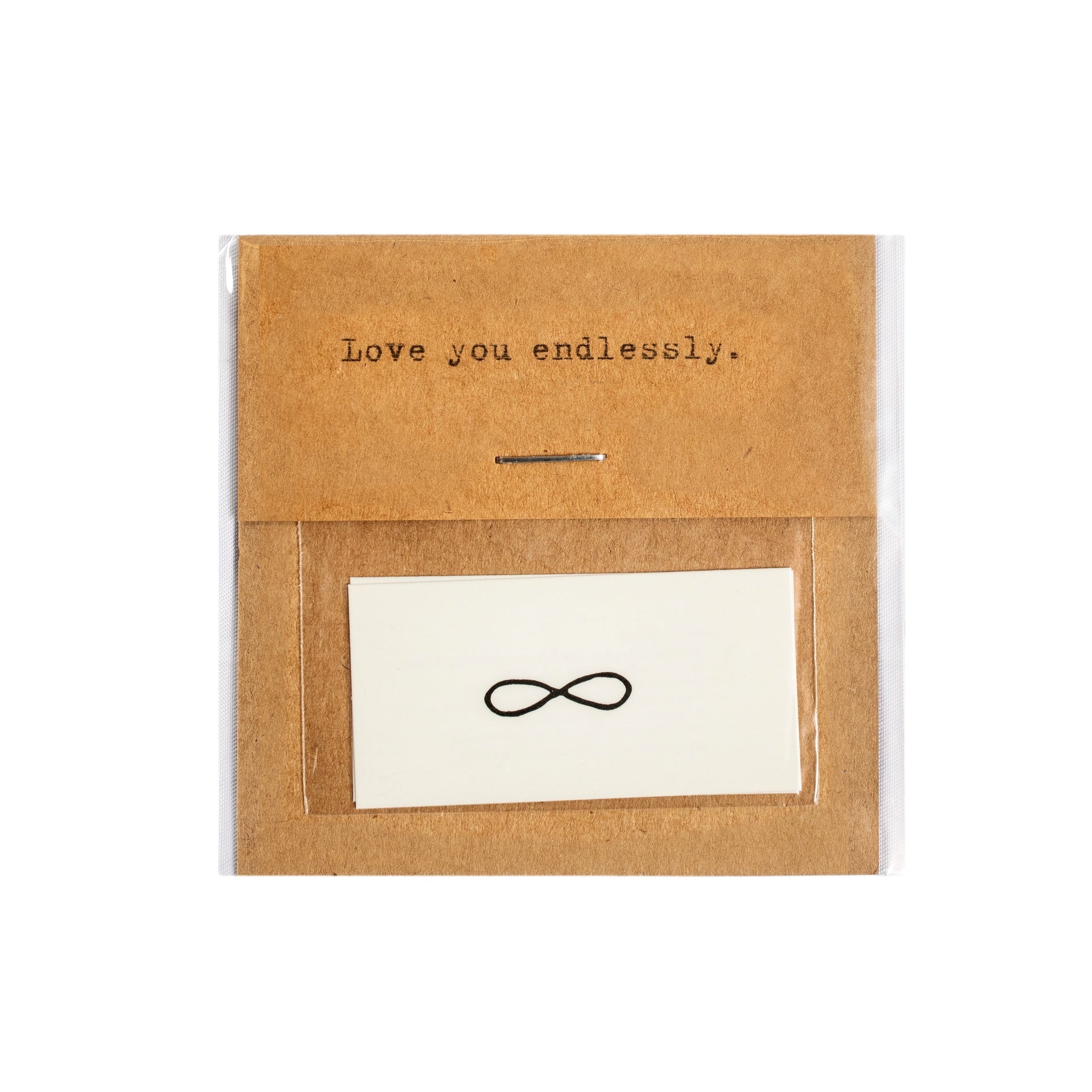 Infinity Temporary Tattoo- Single Set of 2