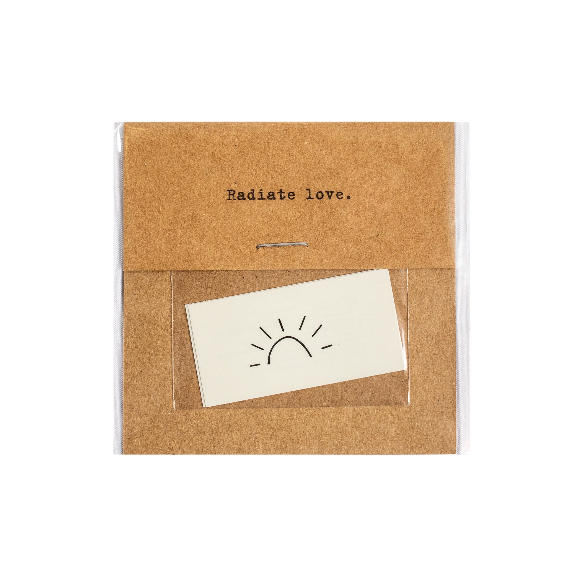 Sunrise Temporary Tattoo- Single Set of 2