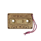 Wooden Mixtape Ornament