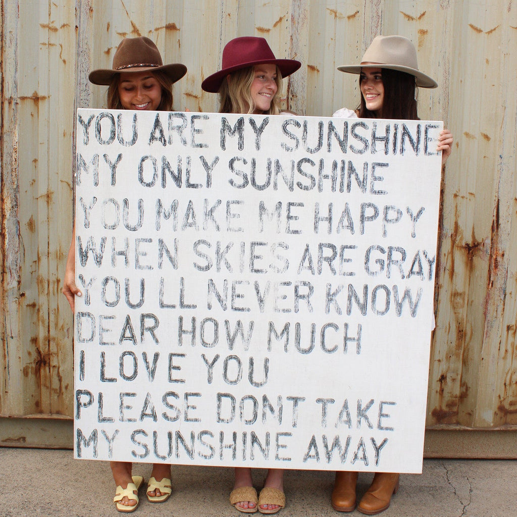 You are My Sunshine Art Print