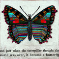 Butterfly Art Print (Gallery Wrap)
