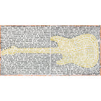 Legends Art Print in White