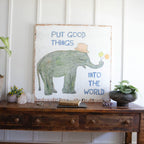 Good Things Elephant Art Print
