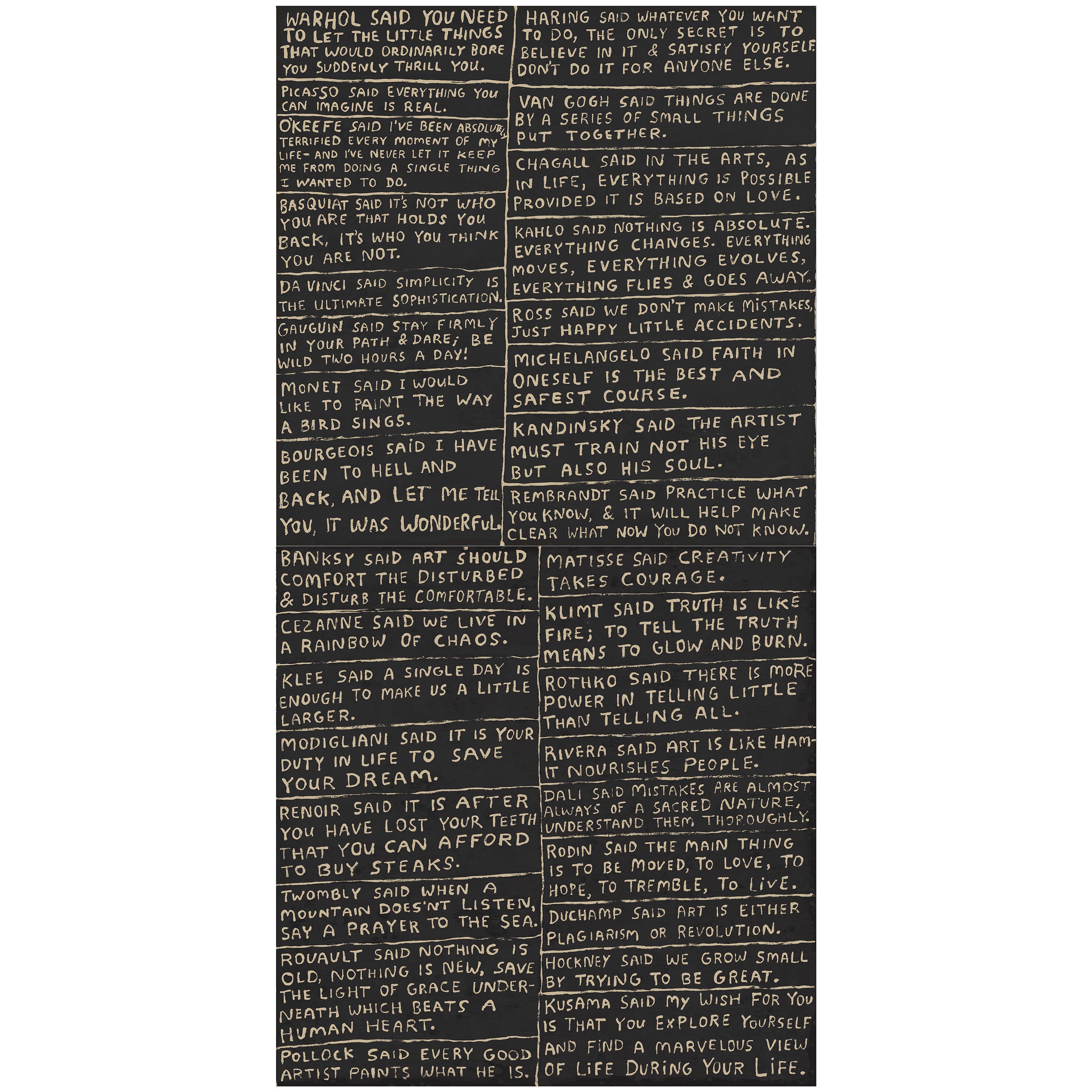 Masters Art Print
