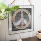Choose Peace Art Poster - 12x12