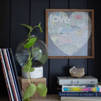 Choose Love Art Poster - 8x8