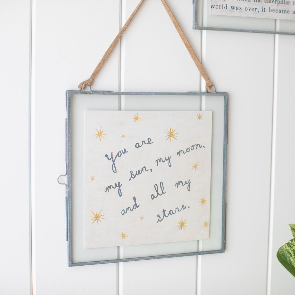 My Sun, My Moon Art Poster - 12"x 12"