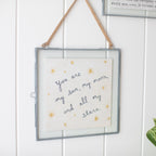 My Sun, My Moon Art Poster - 12x12