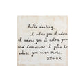 8"x8" Letter #2 Art Poster