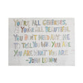 You're All Geniuses Art Poster - 16x12