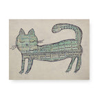 Mr. Cat Art Poster - 16x12