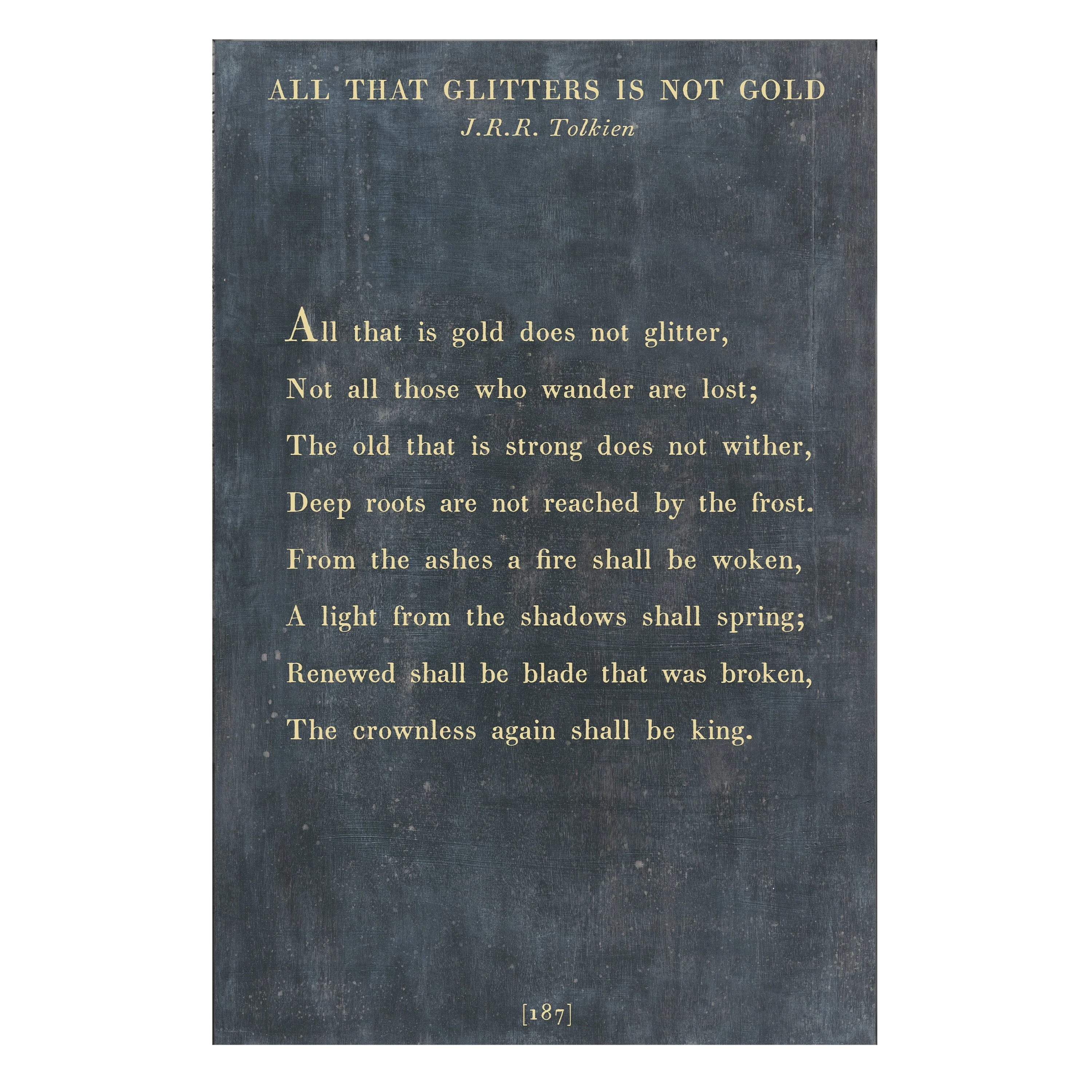 All That Glitters Art Print - Gallery Wrap