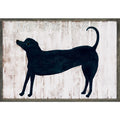 Amis Pour La Vie (Friends for Life) - Grey Wood - Art Print