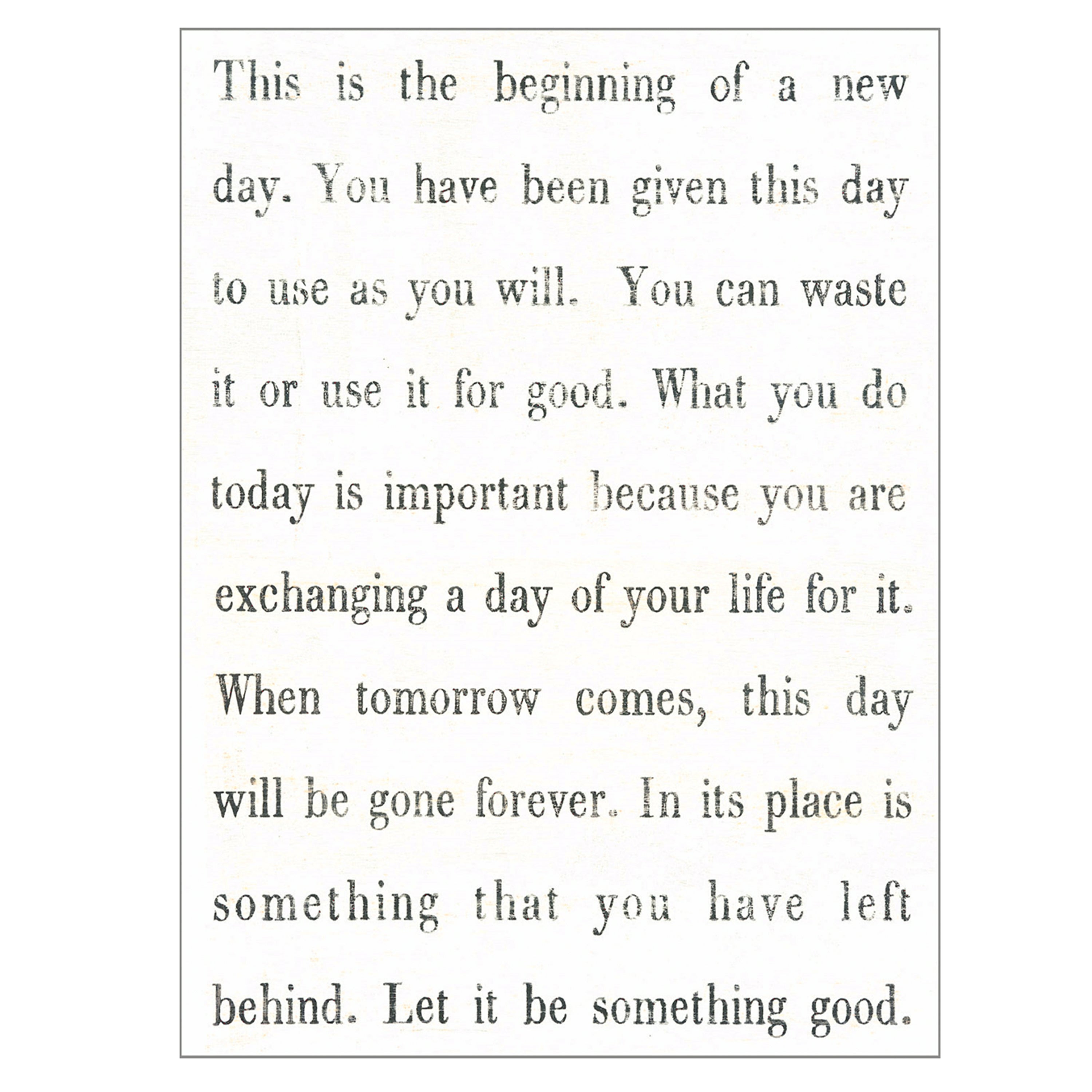 This Is The Beginning - Art Print