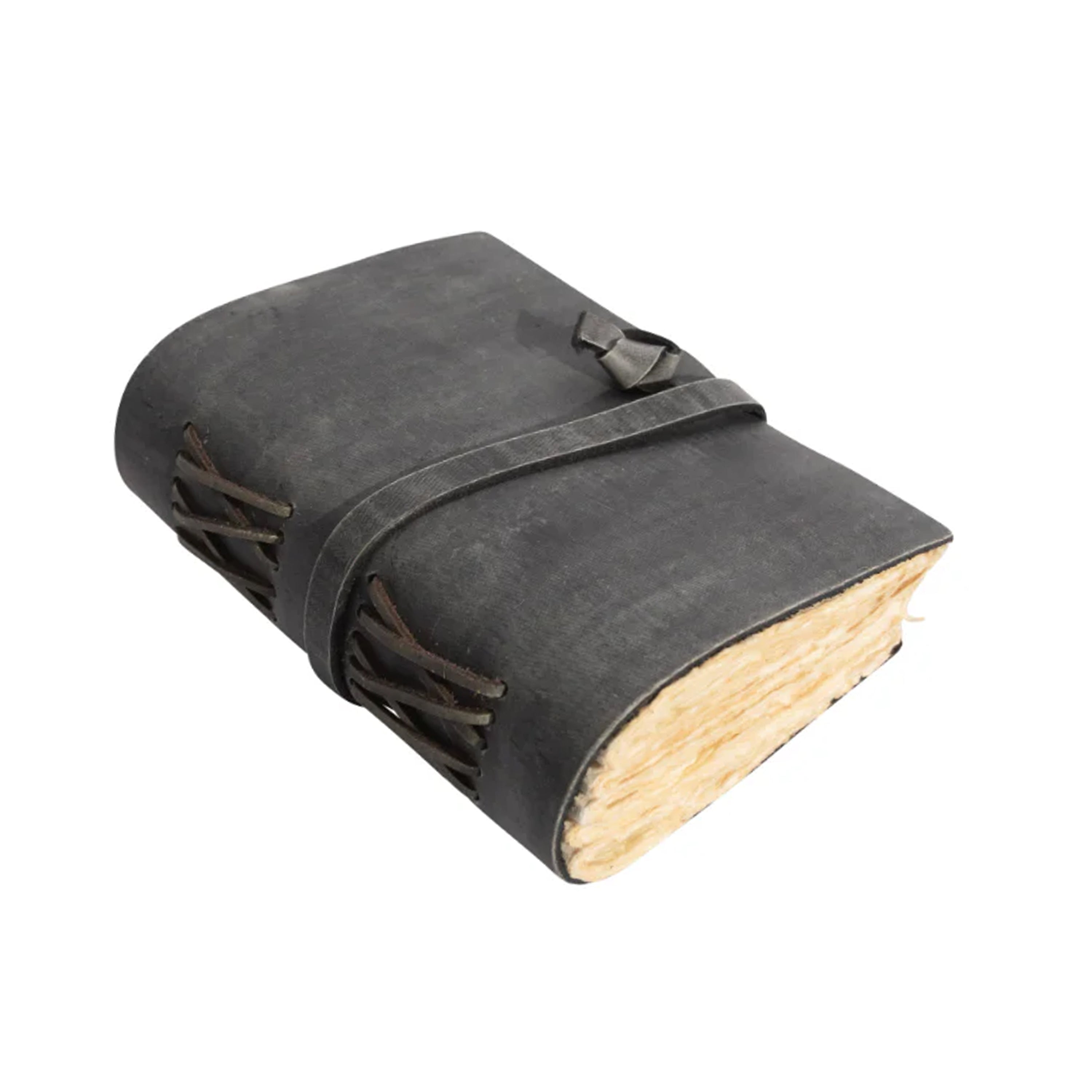 1st Edition Mini Wrap Leather Journal - Ash