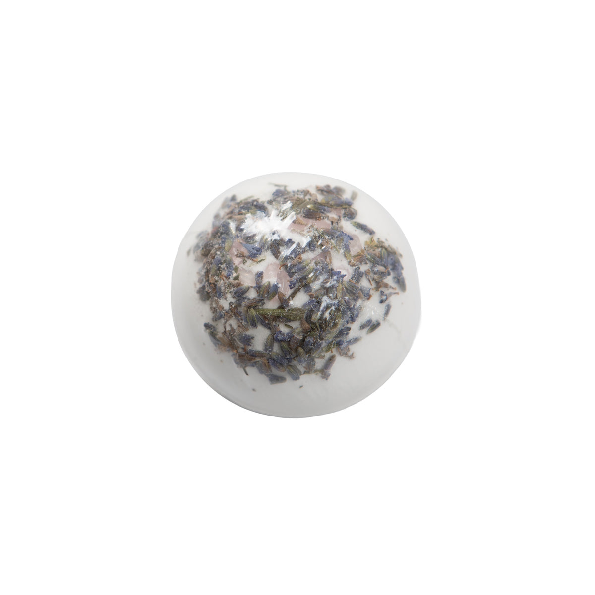 Lavender Crystal Bath Bomb - Rose Quartz