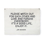 Jim Henson Hand Painted Wall Tarp - 48x36