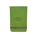 Don’t Let The Bastards Get You Down Fabric Notebook