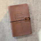 Artisan Leather Journals - Blush
