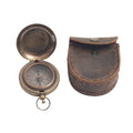Steer By The Compass Of Your Soul with Leather Pouch