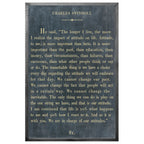 Charles Swindoll Art Print - Grey Wood