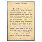 Charles Swindoll Art Print - Grey Wood