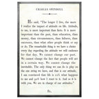 Charles Swindoll Art Print - Grey Wood