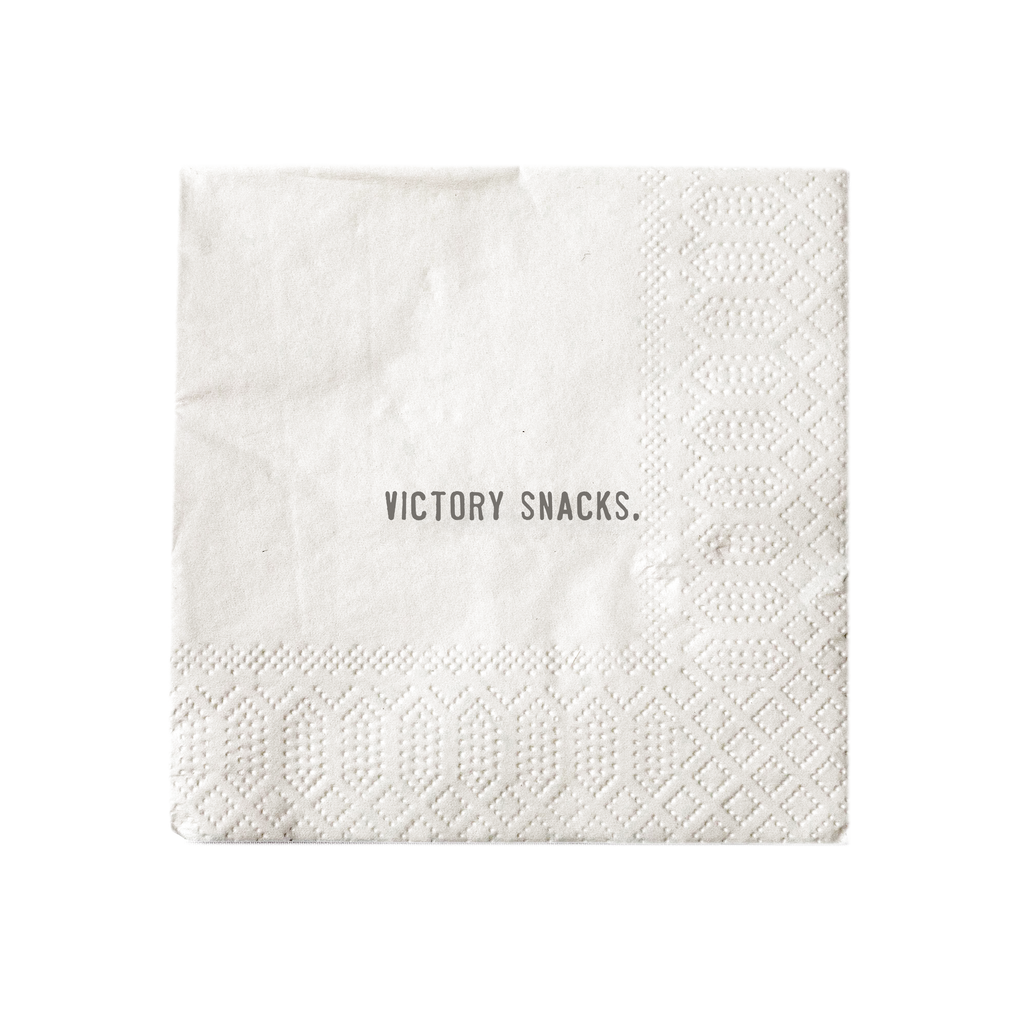 Victory Snacks Cocktail Napkin Set (20pcs) 5" x 5"