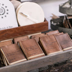 Secret Plans Mini Signature Leather Journal - Maple