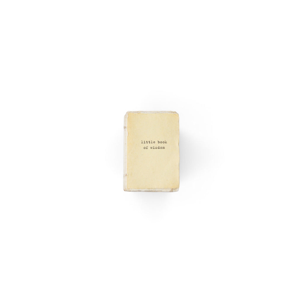 ***Little Book Of Wisdom Mini Deckled Edge Notebook