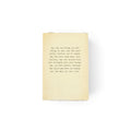 ***May The Sun Medium Deckled Edge Notebook - Cream