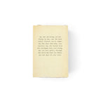 ***May The Sun Medium Deckled Edge Notebook - Cream