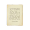 ***Velveteen Rabbit Large Deckled Edge Notebook - Cream