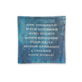 ***Ask Yourself (Annie Lenox) Small Decoupage Plate