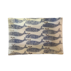 Coastal Pod Large Rectangular Decoupage Plate