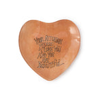 Small Heart Decoupage Plate