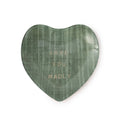Love You Madly Heart Decoupage Plate