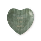 Small Heart Decoupage Plate