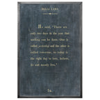 Dalai Lama Art Print - Grey Wood