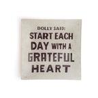 Small Square Rock & Roll Decoupage Plate