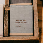 Whole World Fabric Notebook