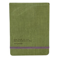 Great Things Are Done Fabric Notebook