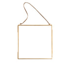 Square Brass Hanging Frame 10x10