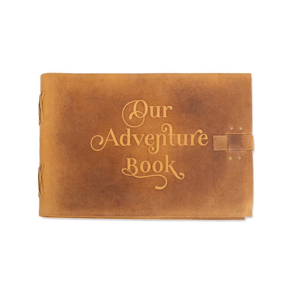 Our Adventure Leather Story Keeper 14" x 10" - Fawn