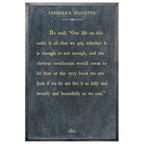 Frederick Buechner Art Print - Grey Wood