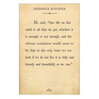 Frederick Buechner Art Print - Gallery Wrap