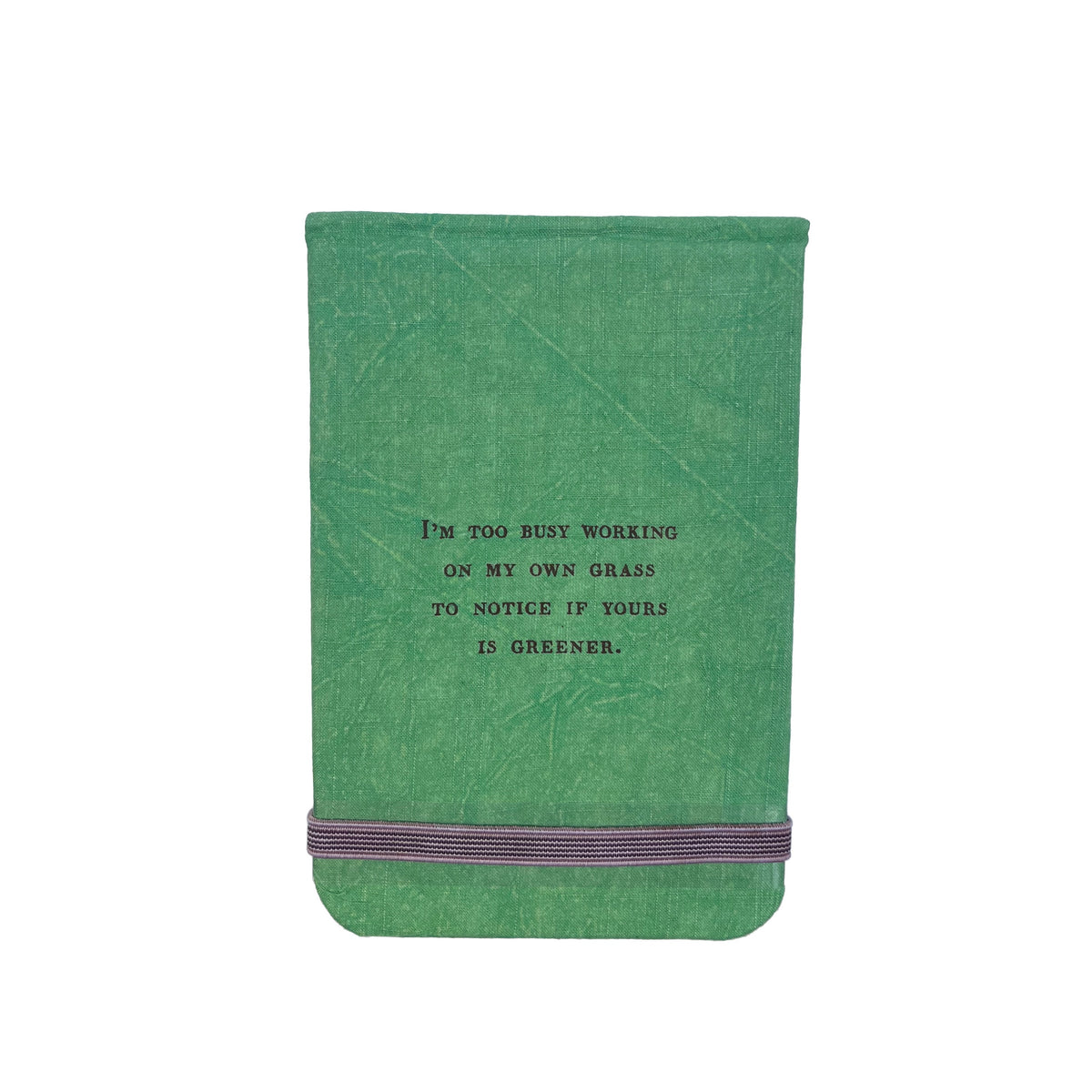 I'm Too Busy Fabric Notebook